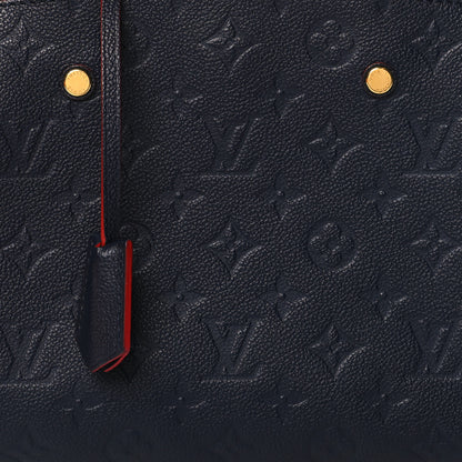 Louis Vuitton Empreinte Montaigne BB Marine Rouge 8 of 11