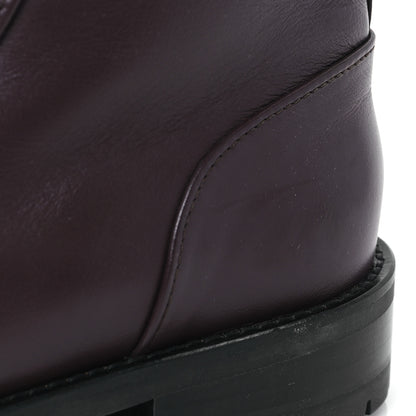 Jimmy Choo Calfskin Combat Boots 41.5 Brown 10 of 10
