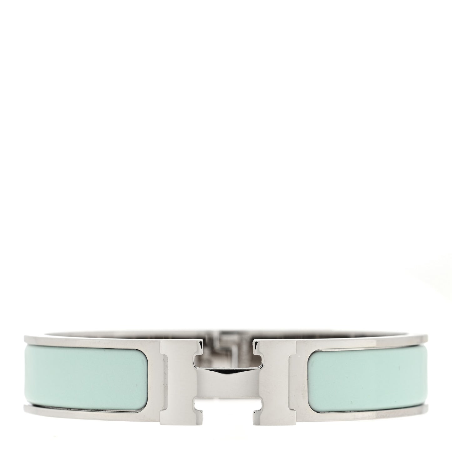 Enamel Narrow Clic Clac H Bracelet PM Mint