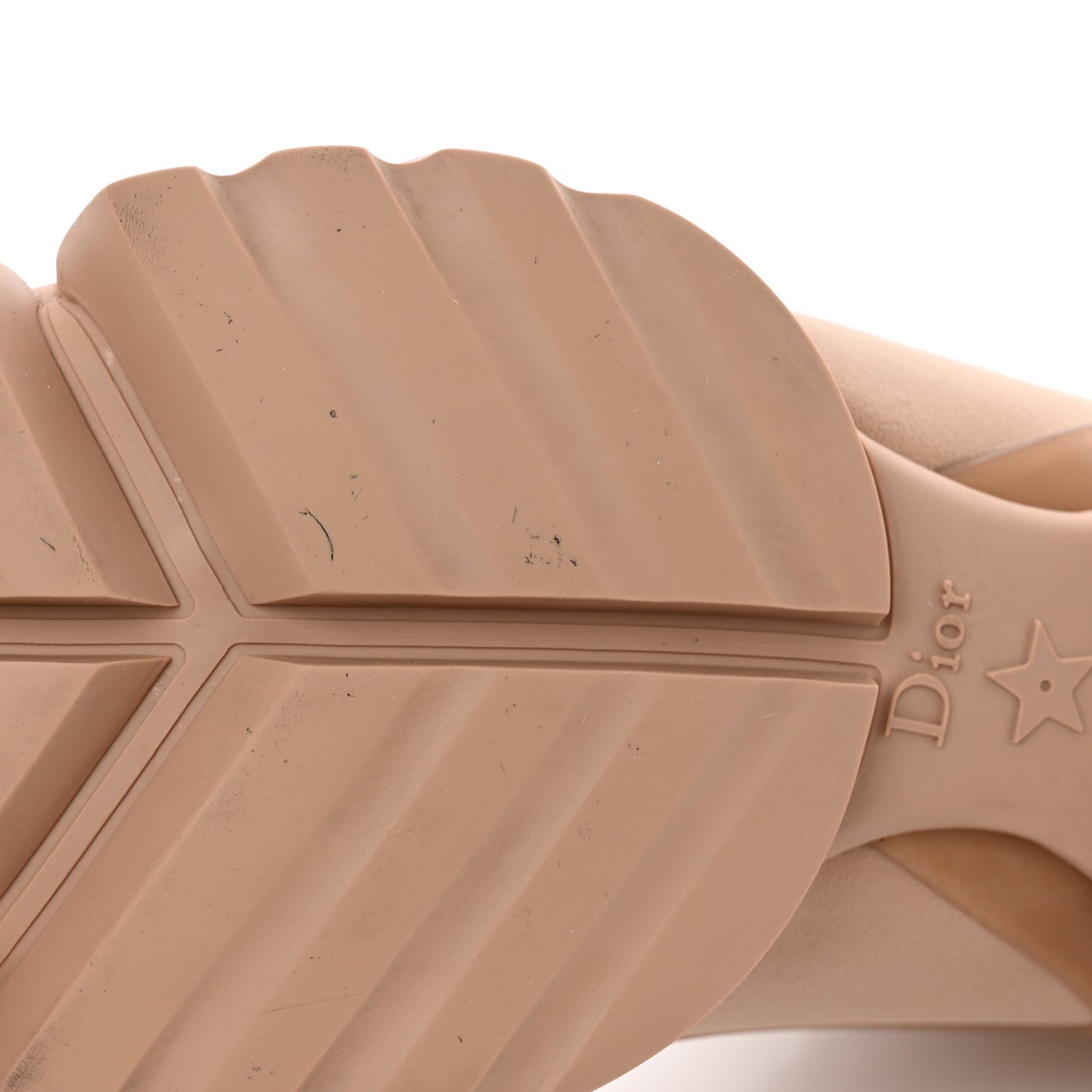 Neoprene Rubber Womens D-Connect Sneakers 39 Nude