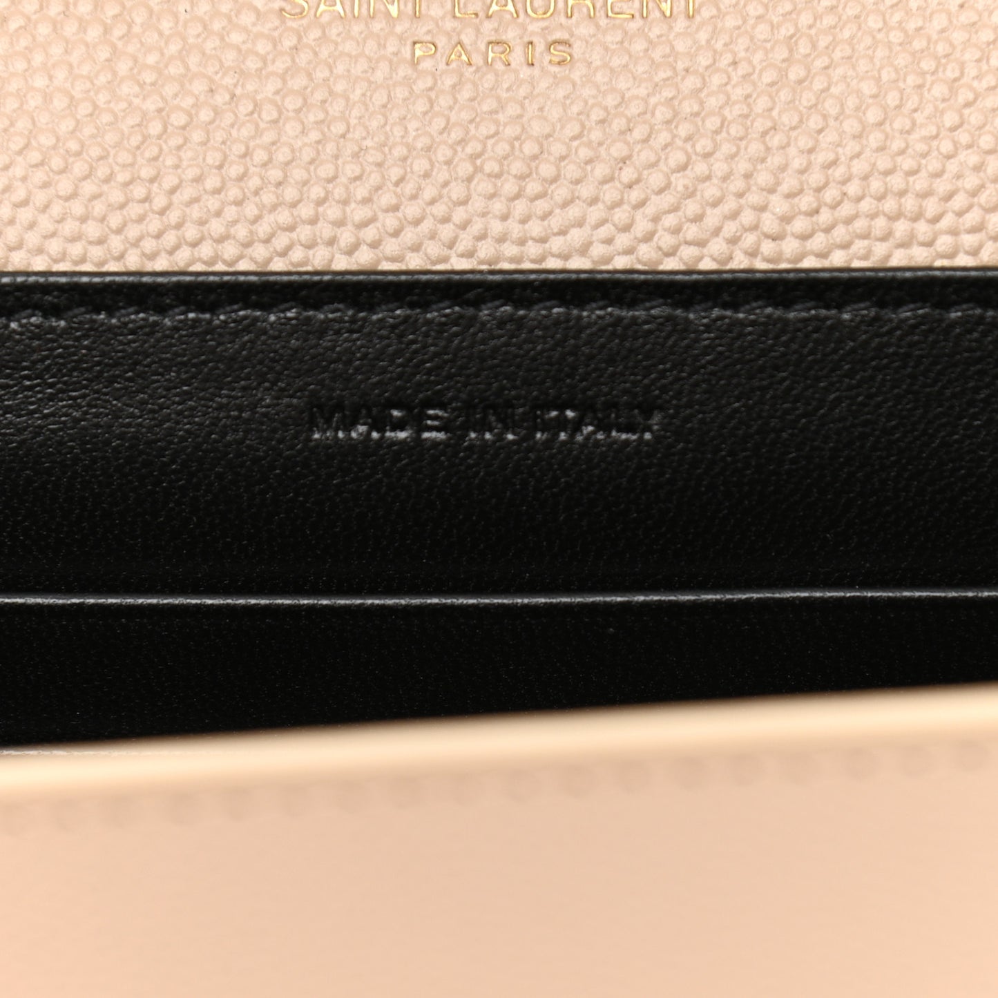 Grain De Poudre Monogram Cassandra Clasp Bag Beige