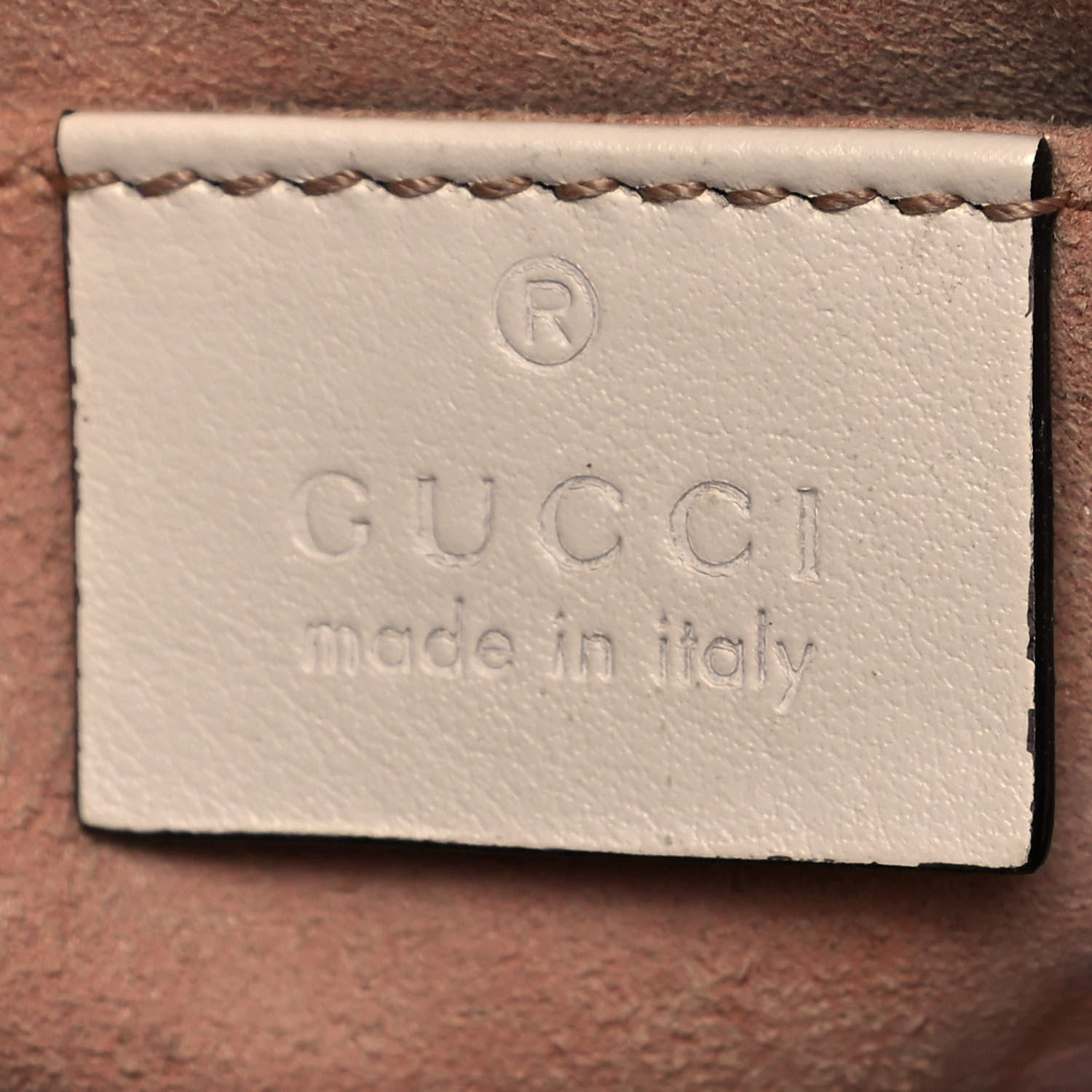 Gucci Calfskin Matelasse Small GG Marmont Chain Shoulder Bag White 6 of 18