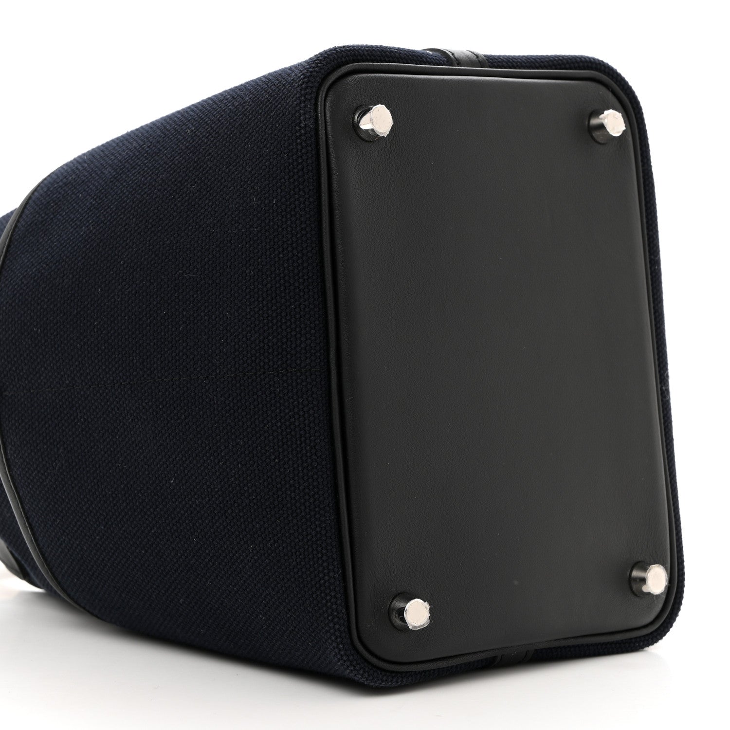 Hermes Toile Goeland Swift Cargo Picotin Lock 18 Bleu Marine Black 9 of 10