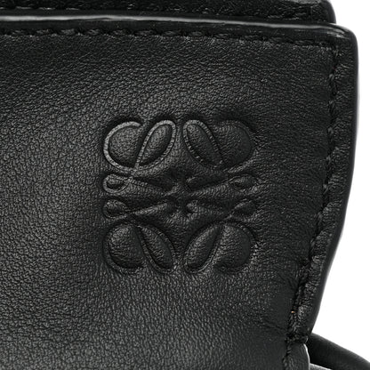 Loewe Calfskin Mini Flamenco Knot Clutch Black 14 of 17