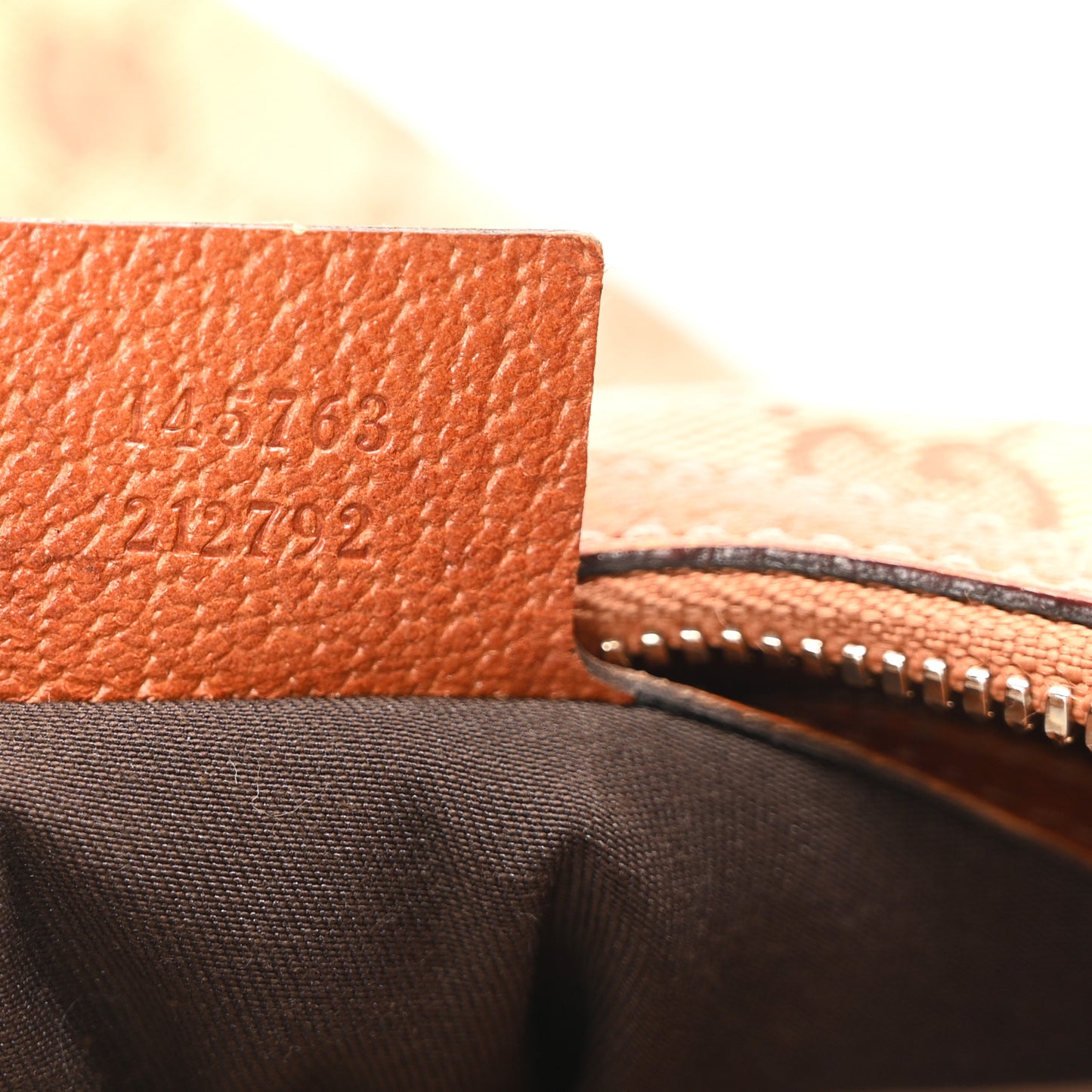 Monogram Mini Glam Hobo Tan