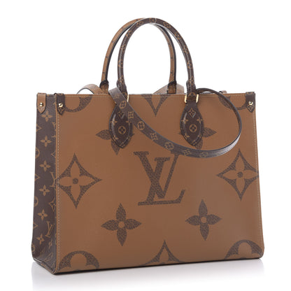 Louis Vuitton Reverse Monogram Giant Onthego MM 3 of 9