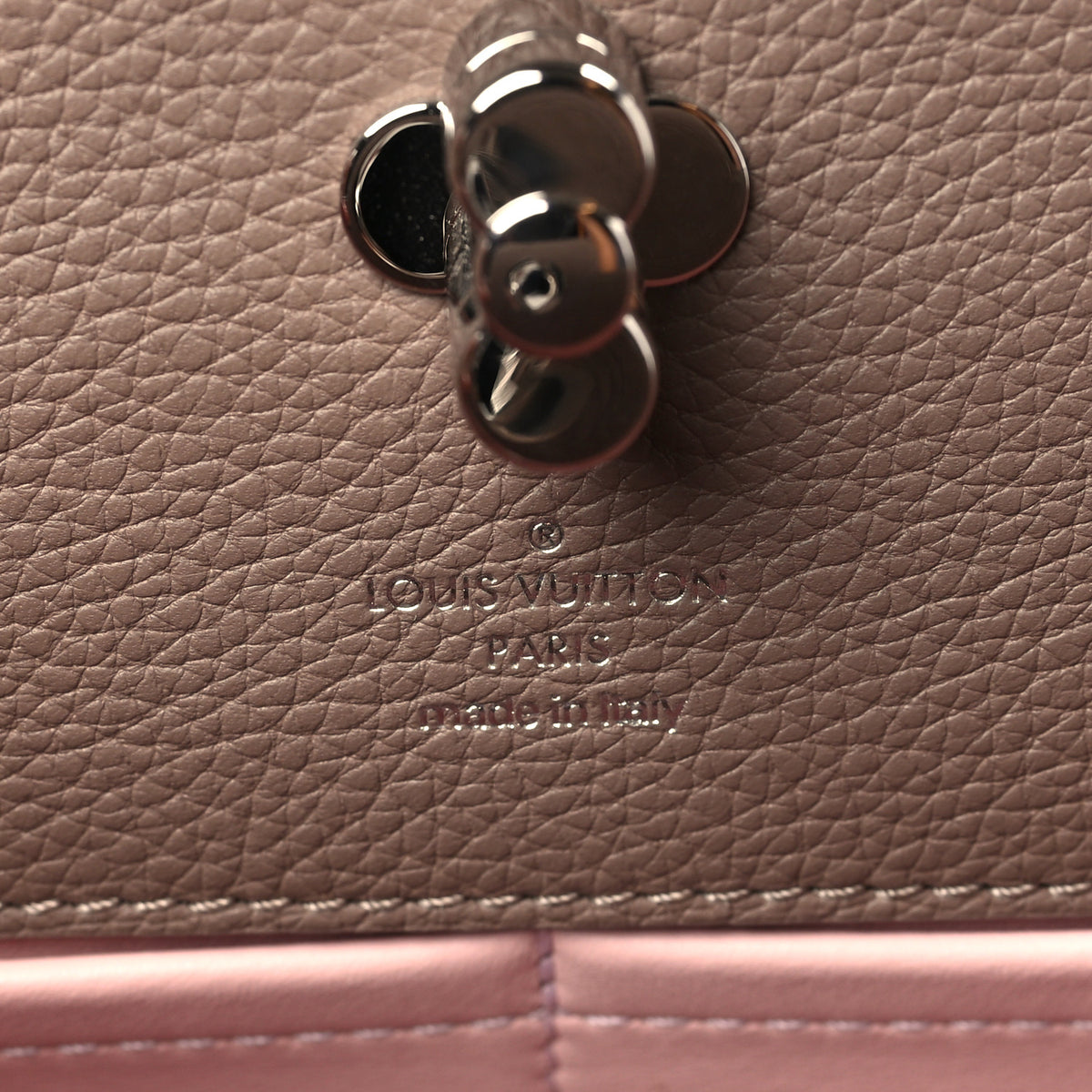 Louis Vuitton Veau Nuage Calfskin Astrid Taupe Rose 5 of 7