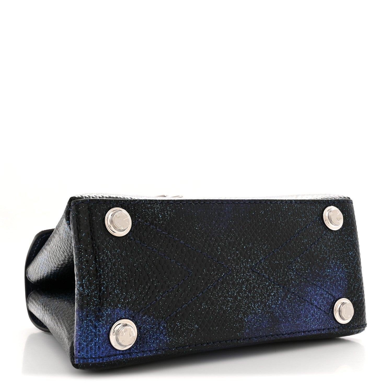 Louis Vuitton Iridescent Snakeskin Rose Des Vents Mini Blue 5 of 11