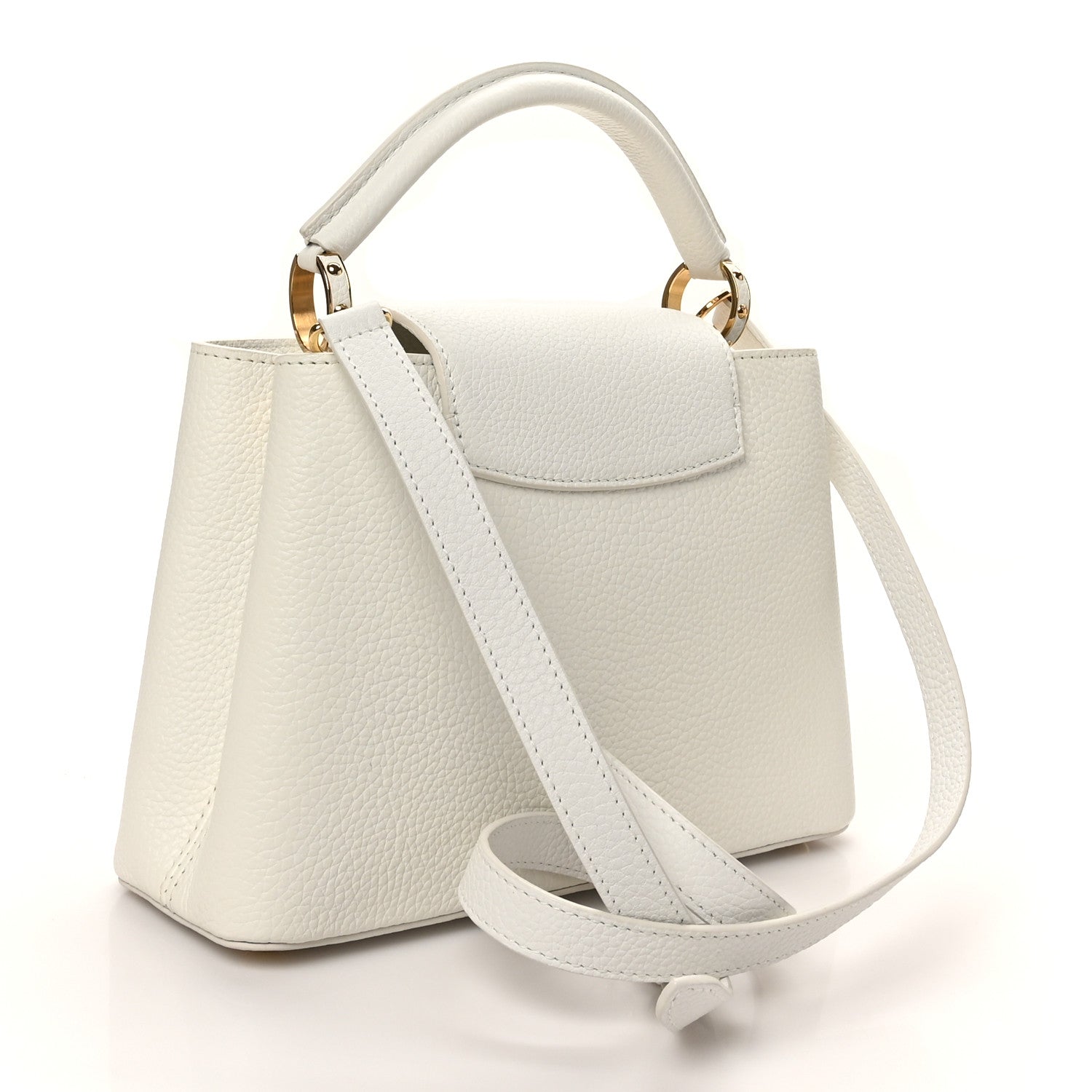Louis Vuitton X UF Taurillon Artycapucines BB White 4 of 11
