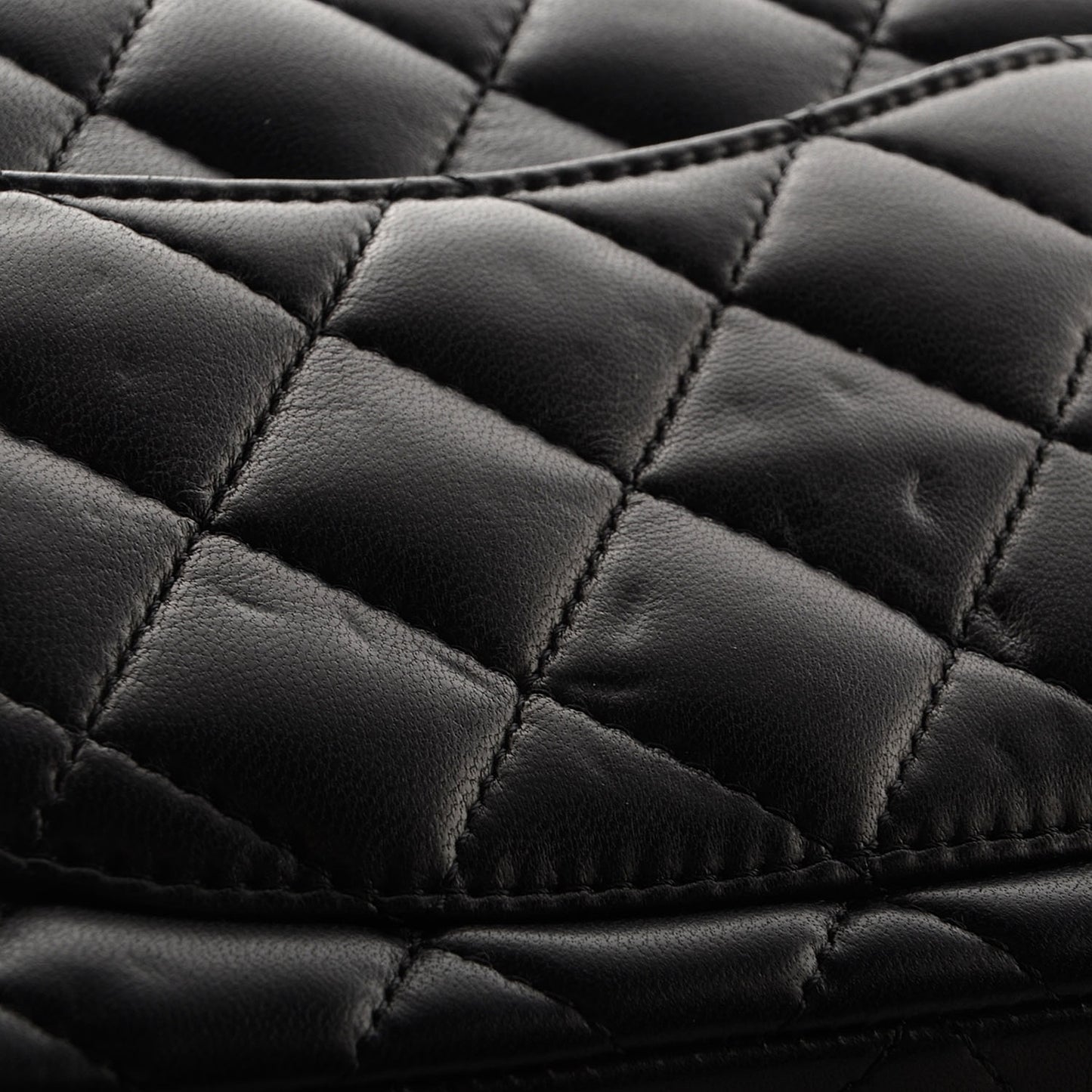 Lambskin Quilted New Mini Flap Black