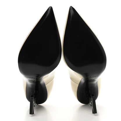 Saint Laurent Patent Opyum 110 Pumps 37.5 Neutro 5 of 9