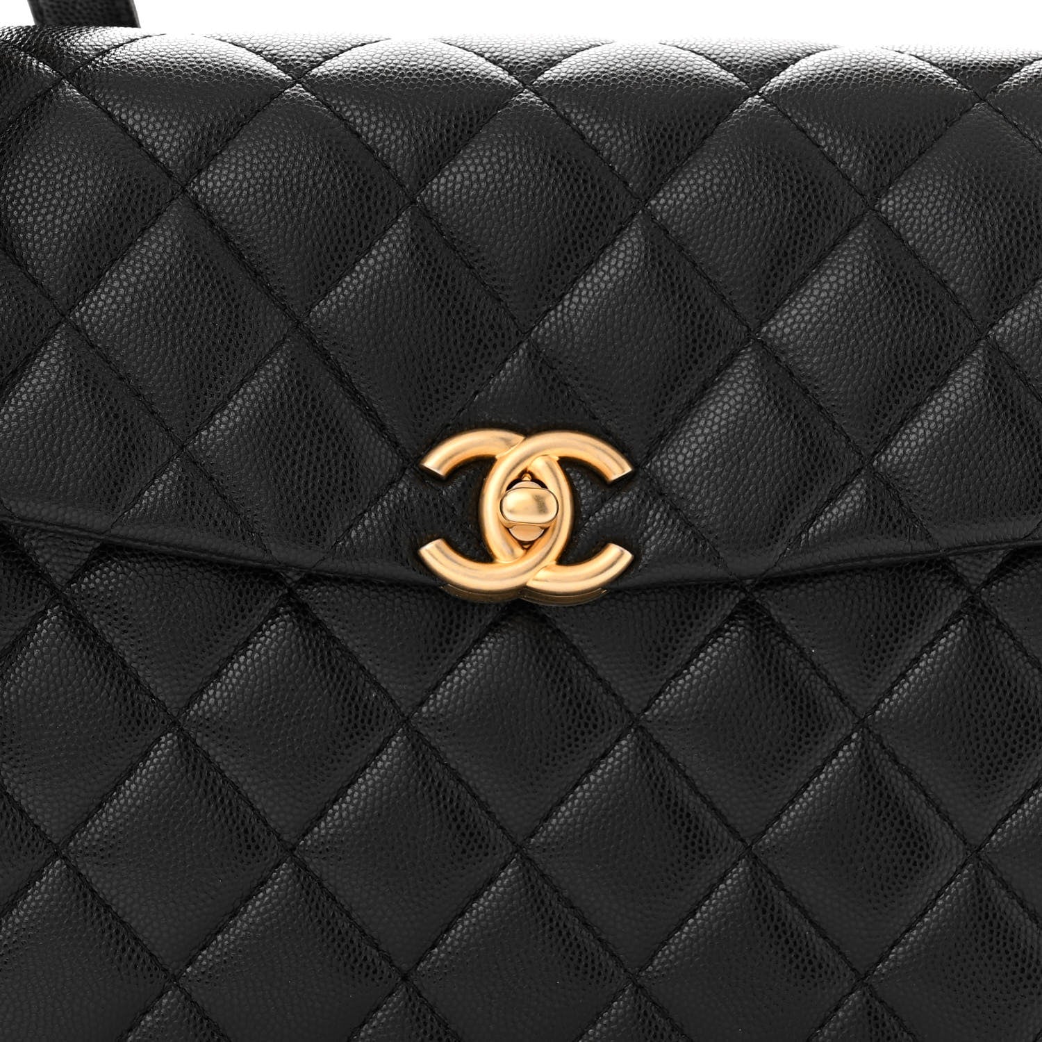 Chanel Caviar Quilted 31 Rue Cambon Top Handle Flap Black 8 of 11