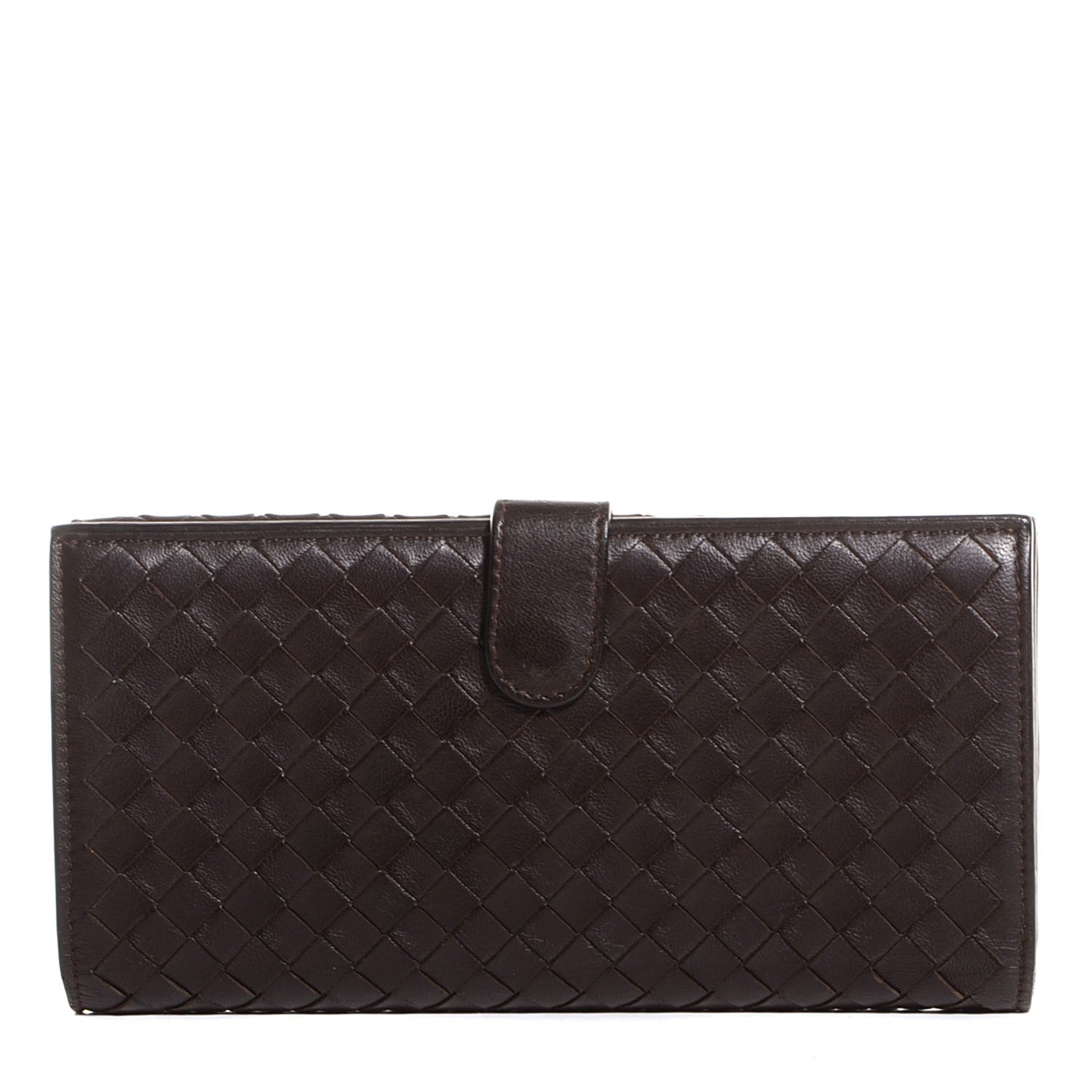 Bottega Veneta Nappa Intrecciato Continental Wallet Ebano 1 of 8