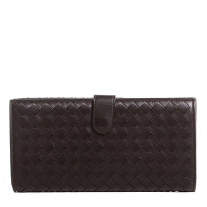 Bottega Veneta Nappa Intrecciato Continental Wallet Ebano 1 of 8