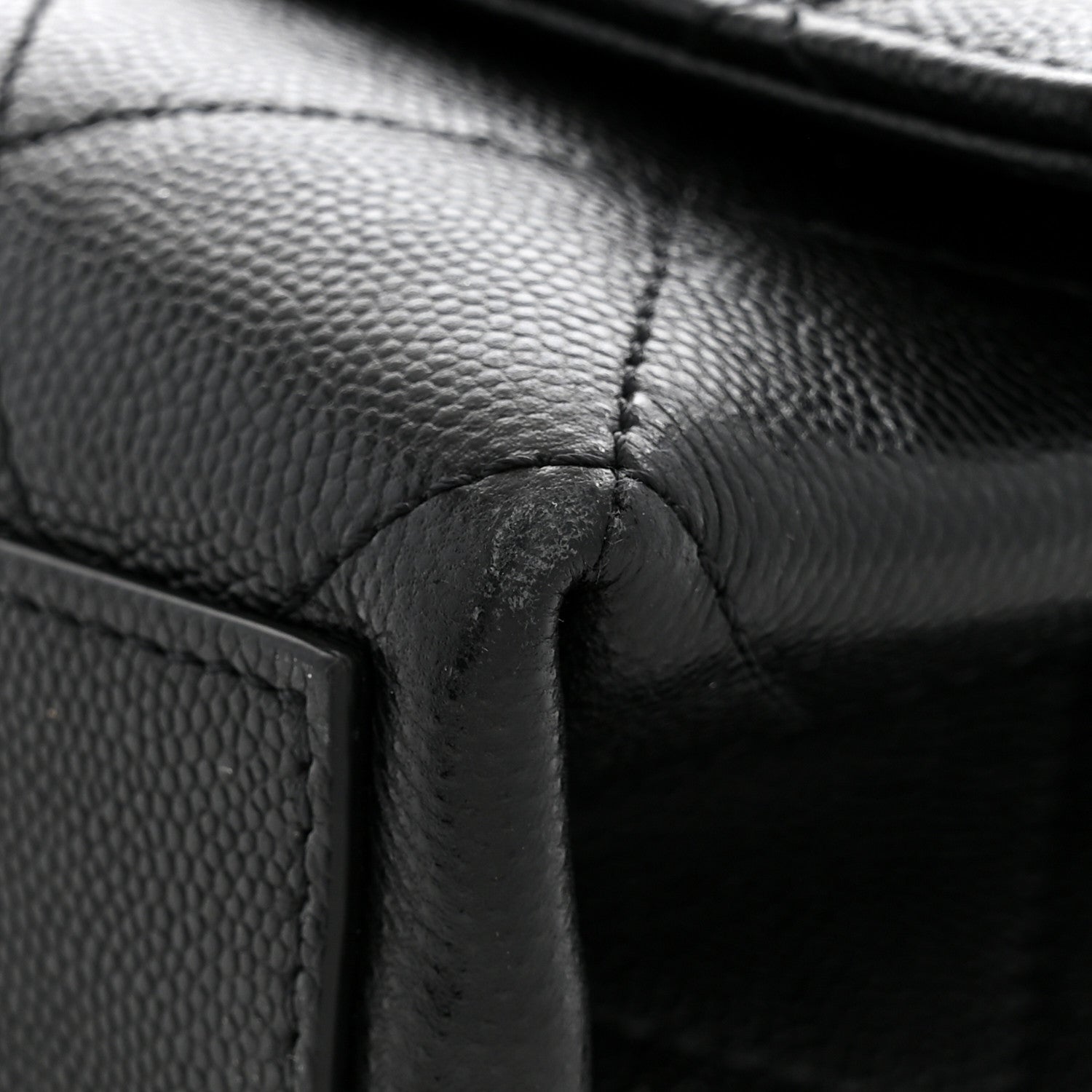Chanel Caviar Quilted Bracelet On Chain Flap Black 12 of 12