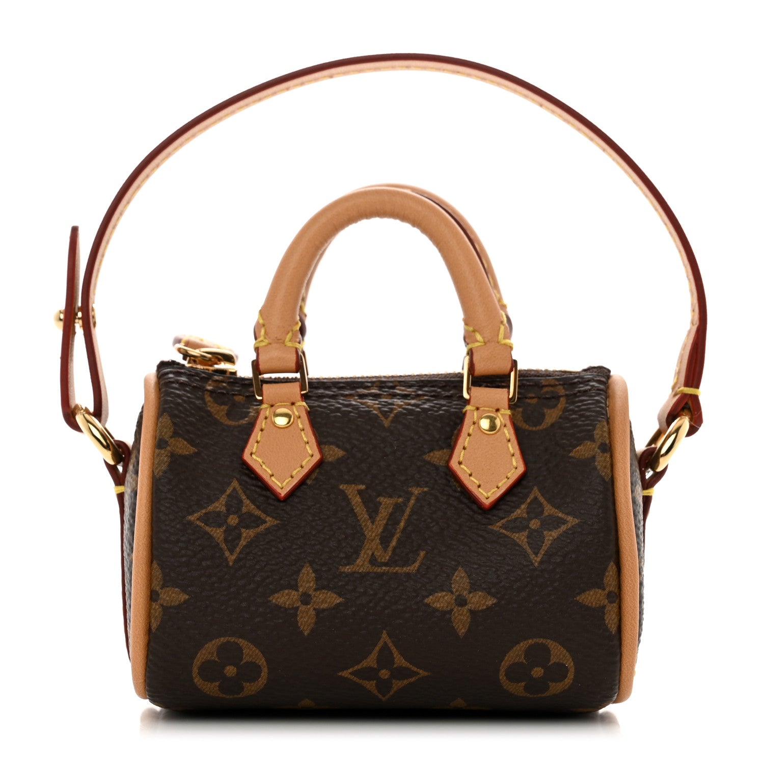 Louis Vuitton Monogram Micro Speedy Bag Charm 1 of 7