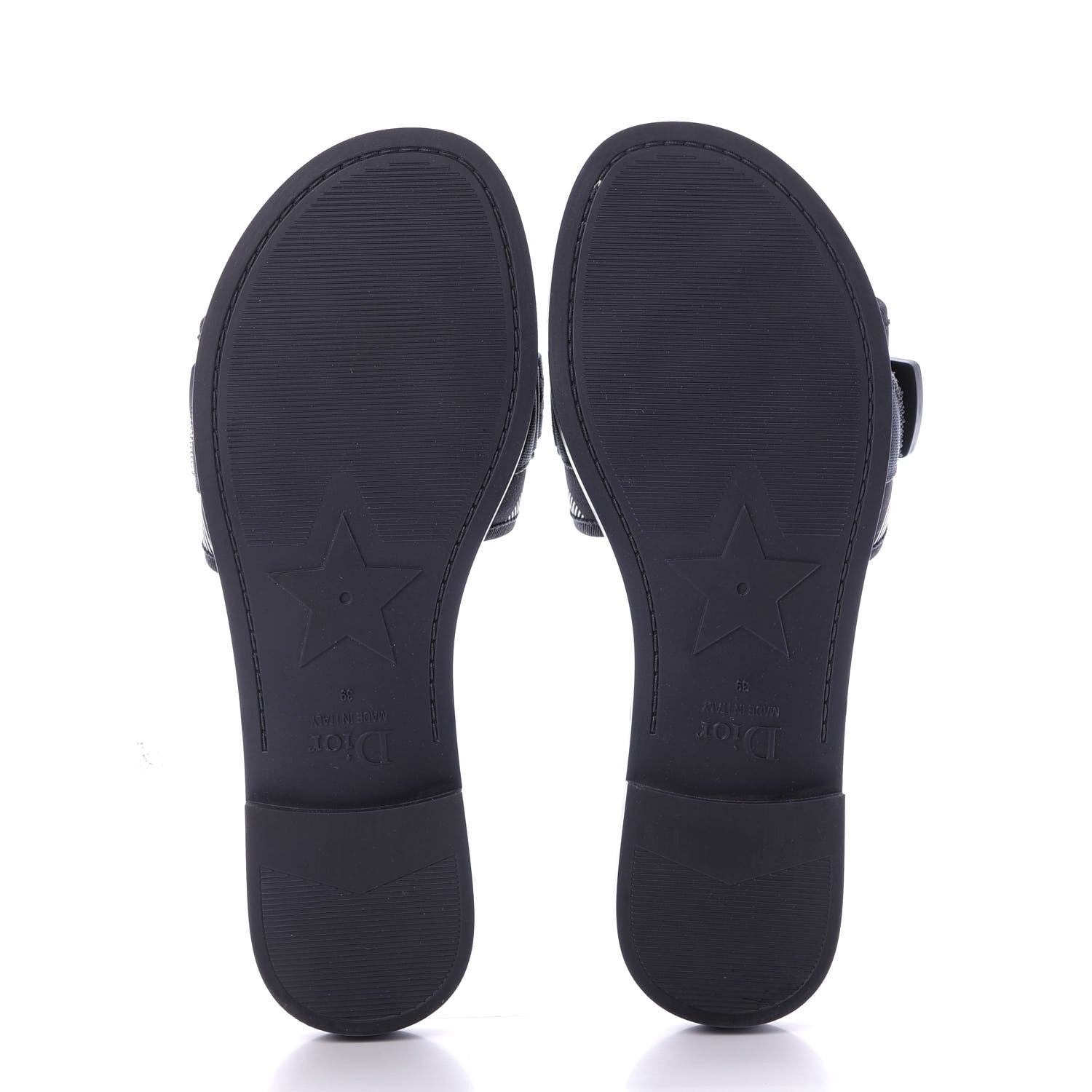 Christian Dior Canvas Dior(e)volution Mule Slide Sandals 39 Deep Blue 7 of 10