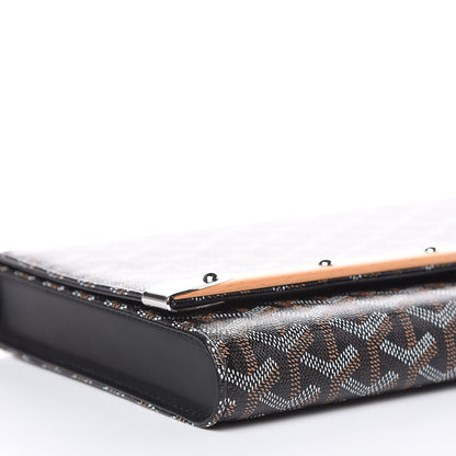 Goyard Goyardine Monte Carlo Bois Clutch Black 7 of 9