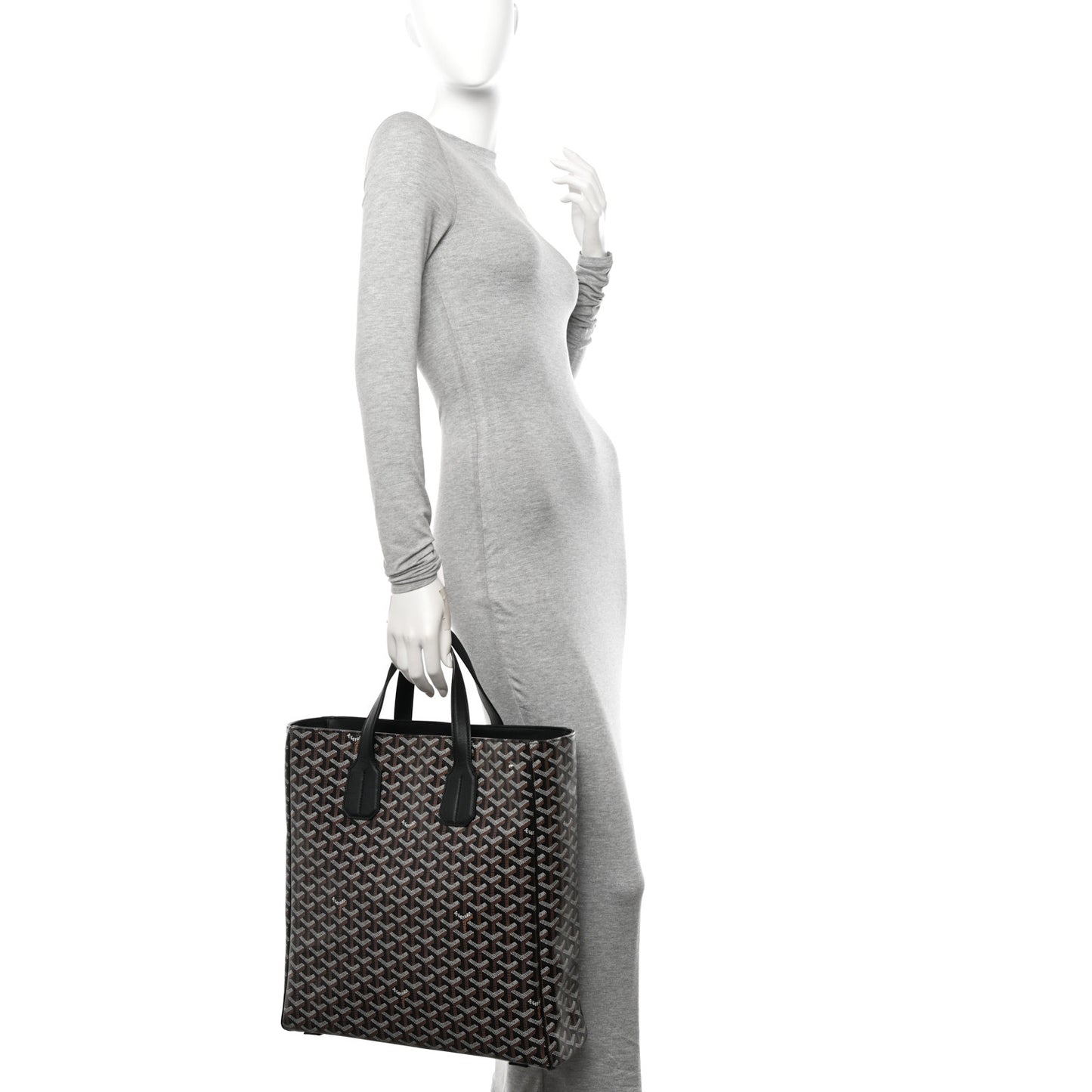 Goyardine Voltaire III Tote Black