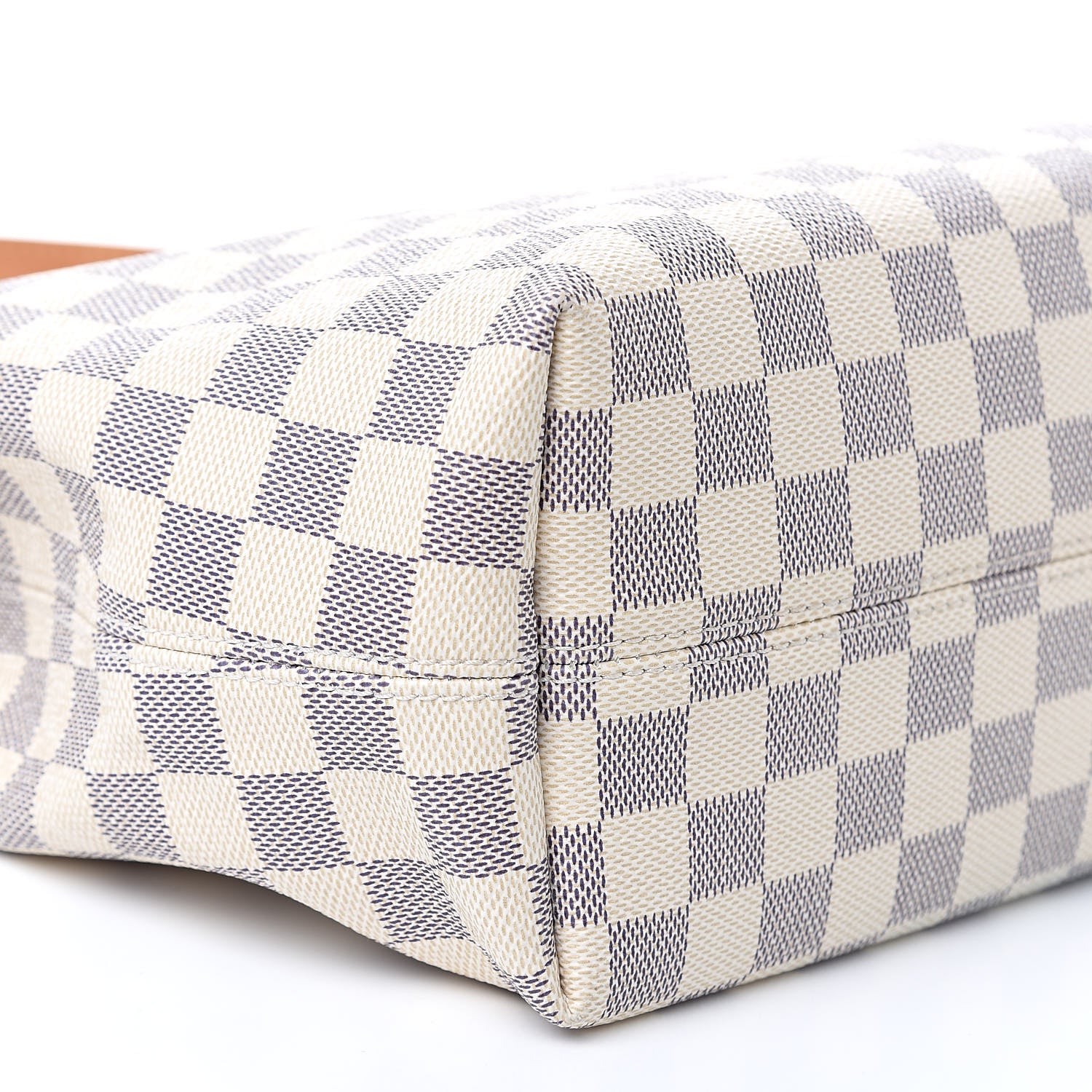 Louis Vuitton Damier Azur Graceful PM Rose Ballerine 8 of 14