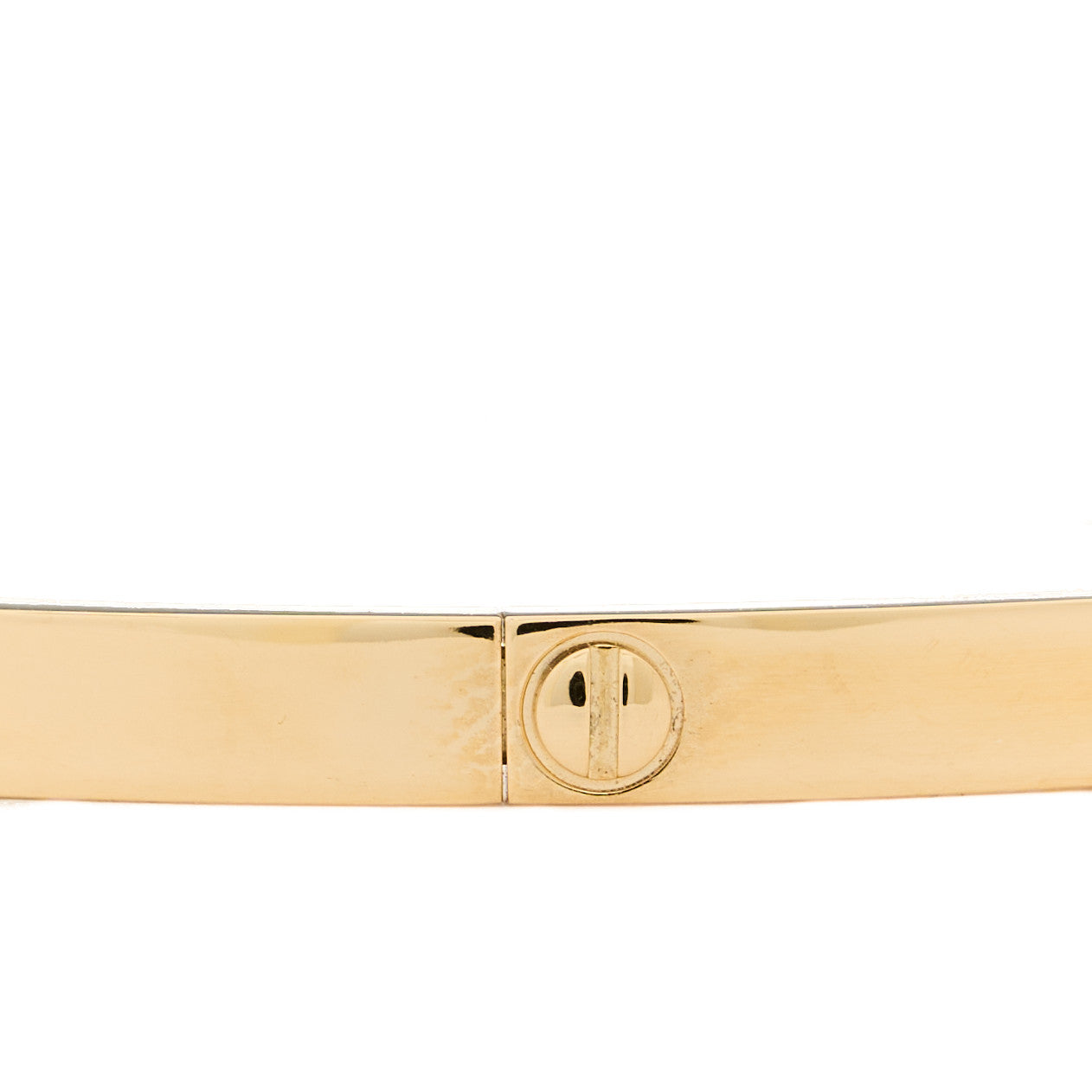 Cartier 18K Yellow Gold Small LOVE Bracelet 18 7 of 8