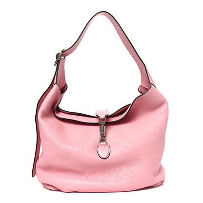 Gucci Amour Grane Calfskin Medium Jackie 1961 Crossbody Bag Sugar Pink 1 of 11