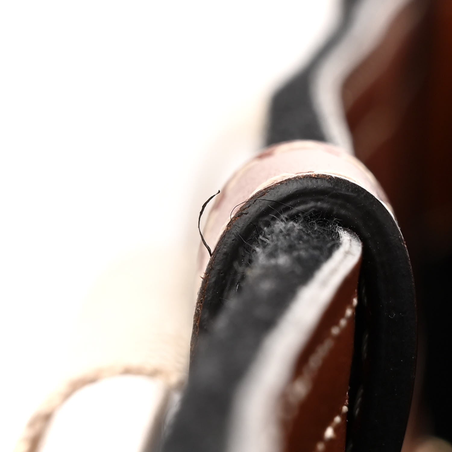 Chloe Felt Calfskin Large Woody Ribbon Tote Black 12 of 12