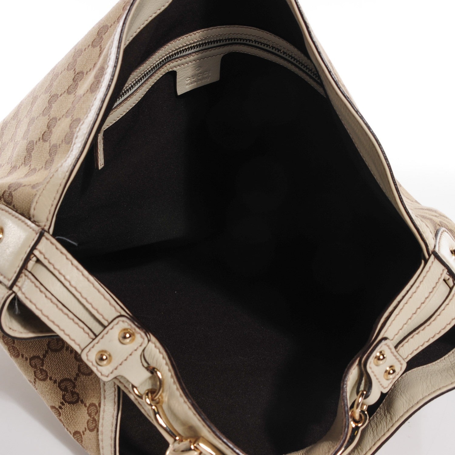 Gucci Monogram Large Wave Hobo Off White 7 of 7