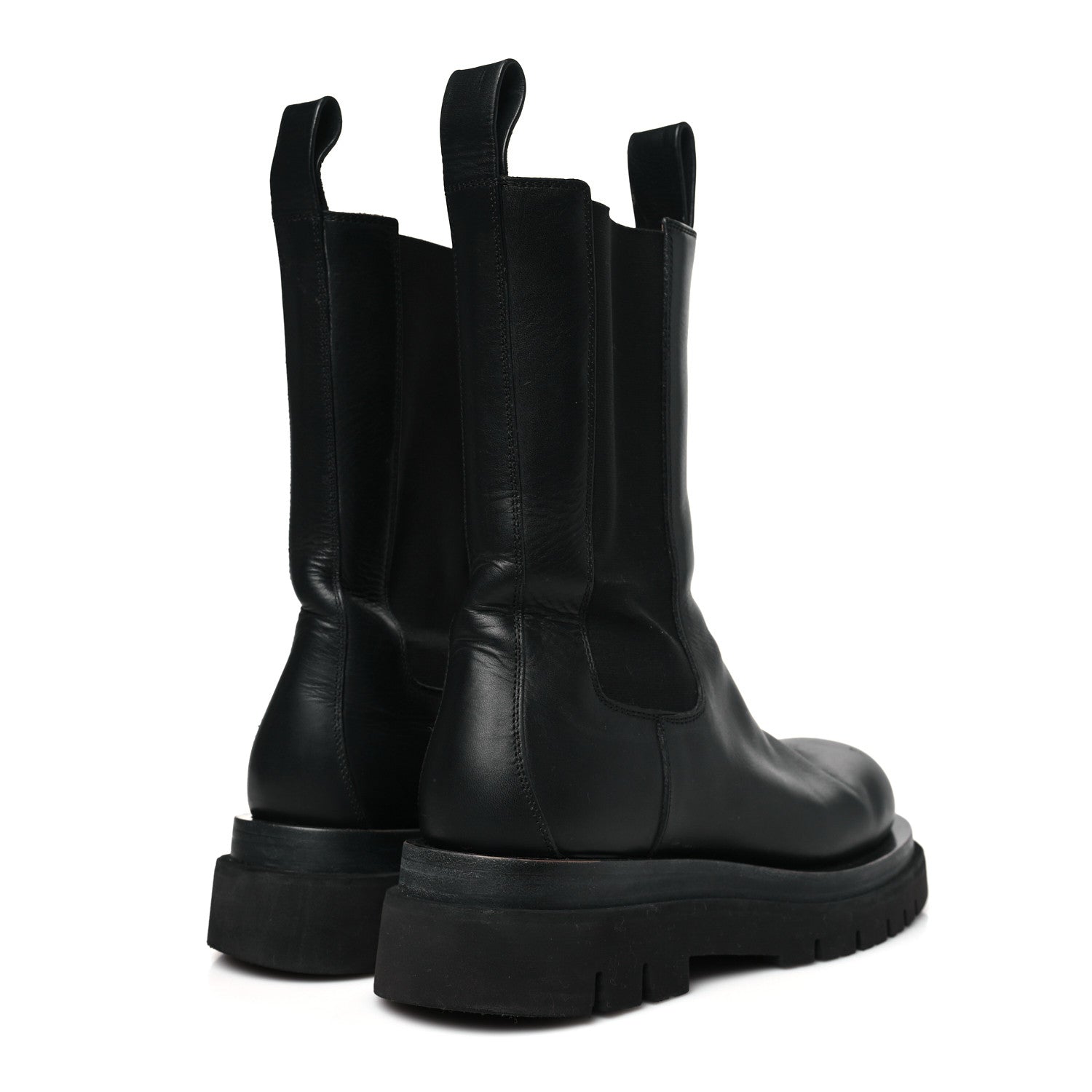 Bottega Veneta Calfskin The Lug Chelsea 55mm Boots 40 Black 5 of 11