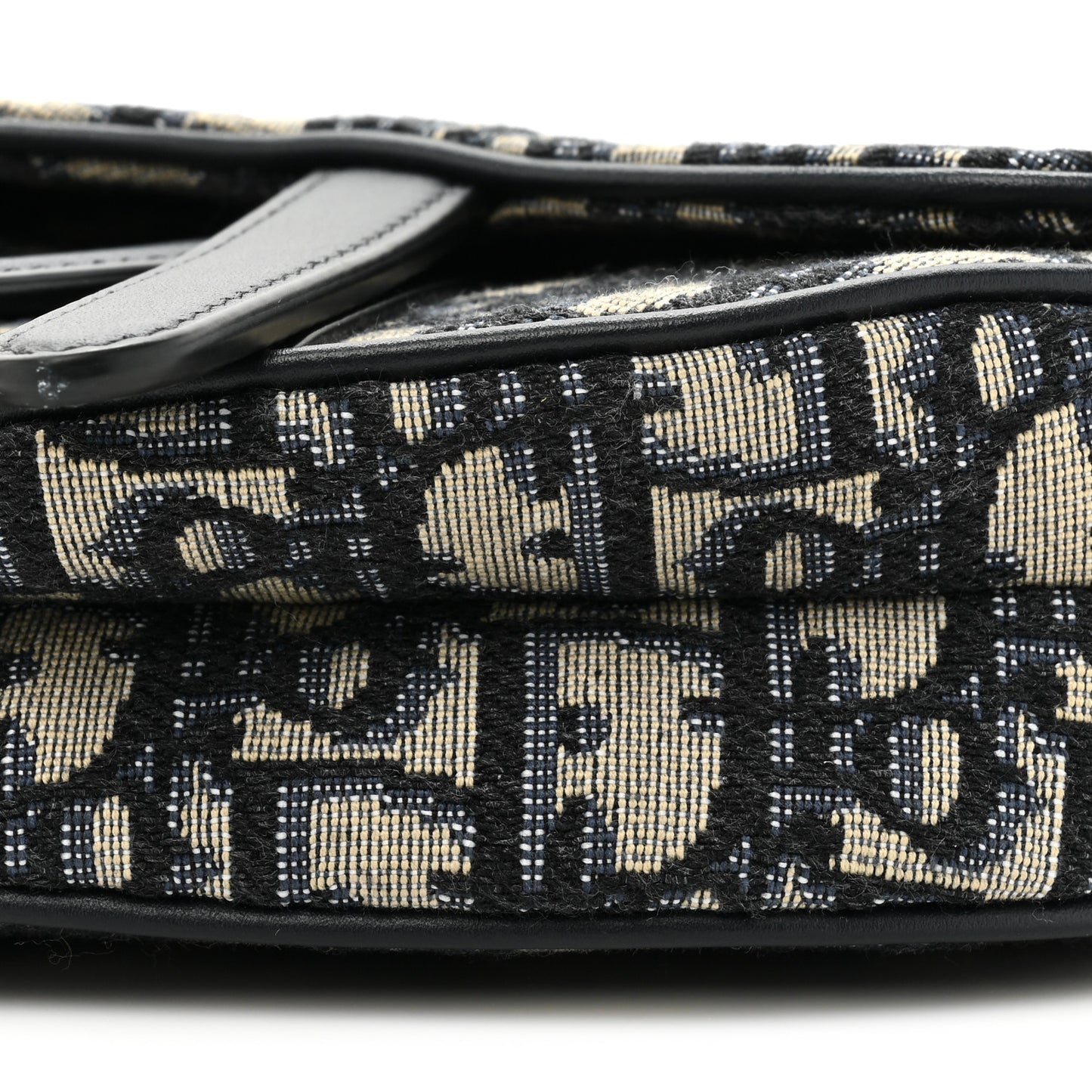 Oblique Mini Saddle Bag Blue