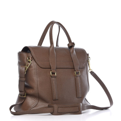 3.1 Phillip Lim 3.1 Textured Calfskin Large Pashli Satchel Taupe 4 of 13