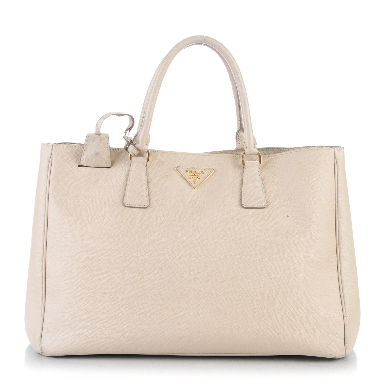 Prada Saffiano Lux Large Tote Pomice 1 of 12