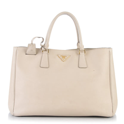 Prada Saffiano Lux Large Tote Pomice 1 of 12