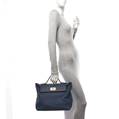 Hermes Togo Swift 24/24 35 Bleu Nuit Black 2 of 10
