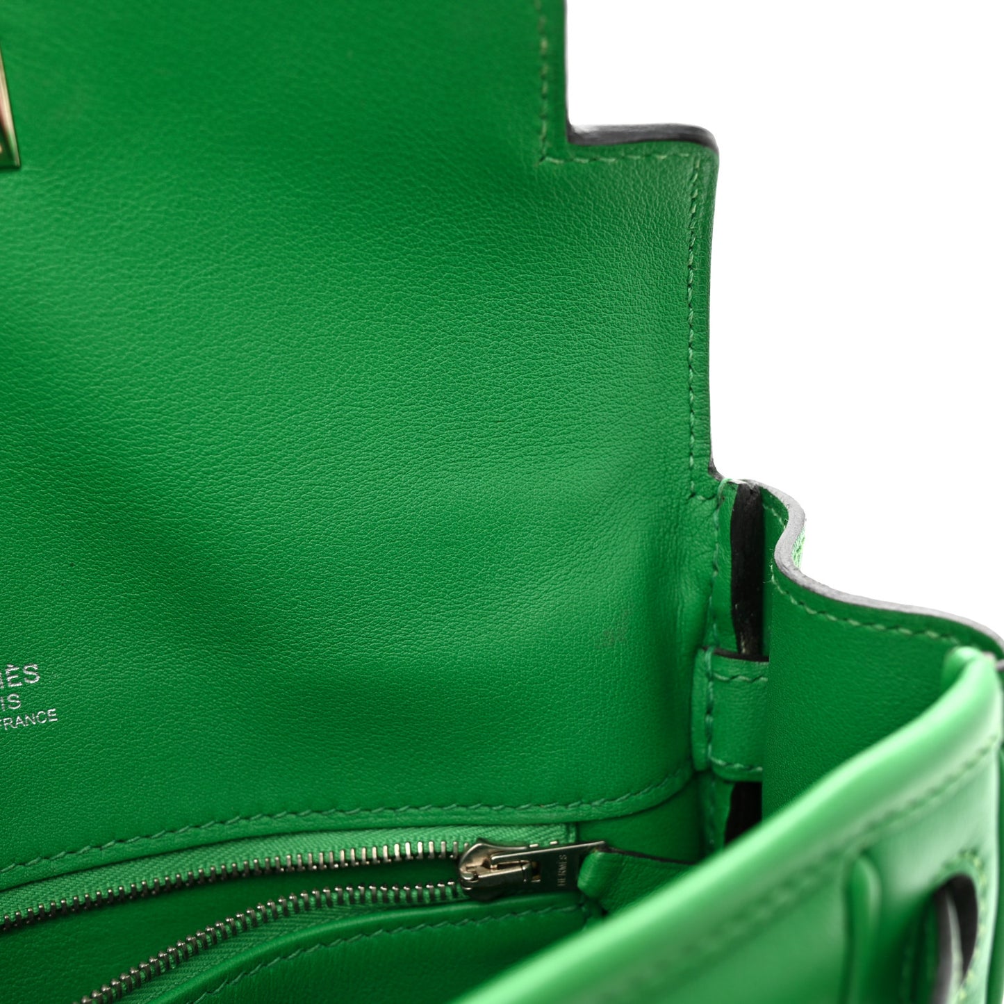 Veau Swift Mini Sac Berline Bamboo