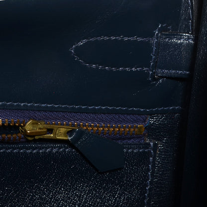 Hermes Box Kelly Retourne 32 Indigo 14 of 22