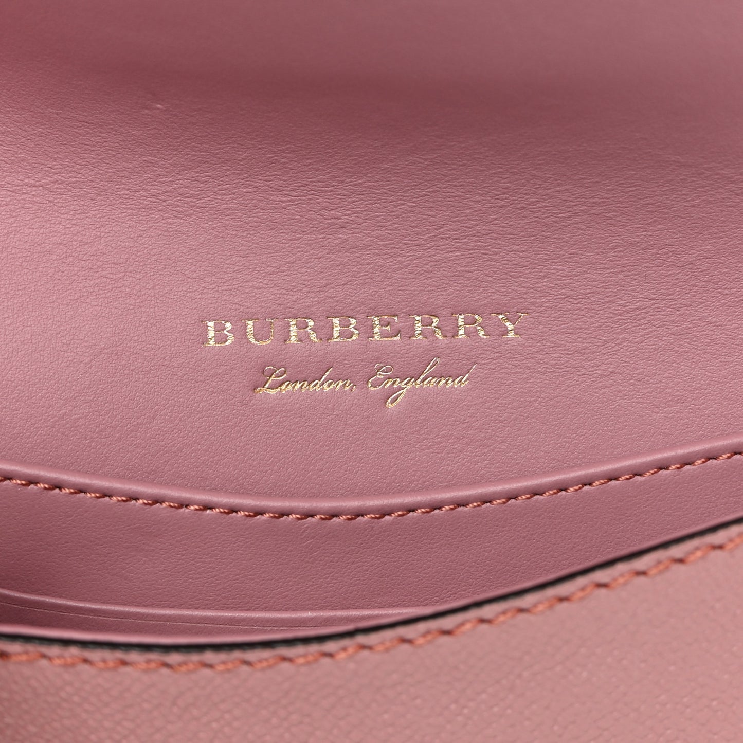 Grainy Calfskin Mini Buckle Bag Pink