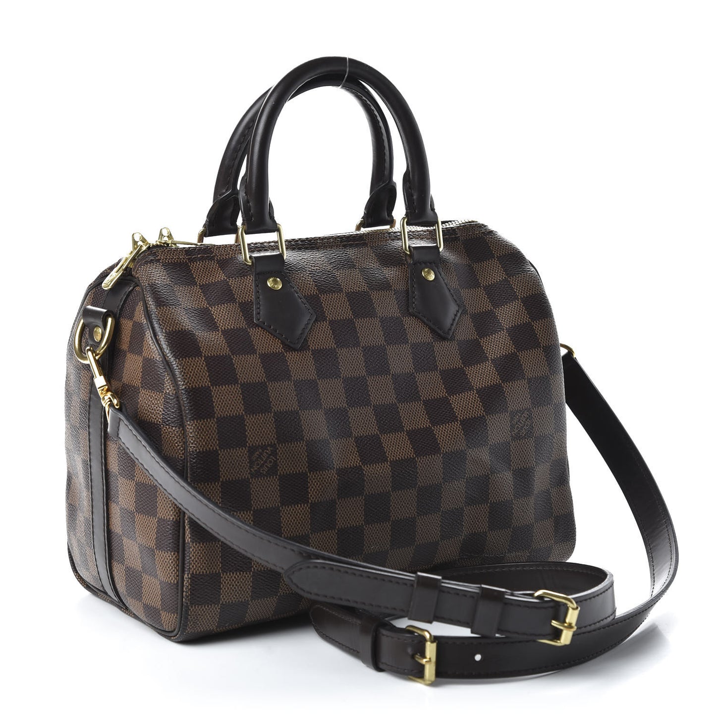 Damier Ebene Speedy Bandouliere 25