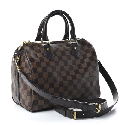 Louis Vuitton Damier Ebene Speedy Bandouliere 25 3 of 11