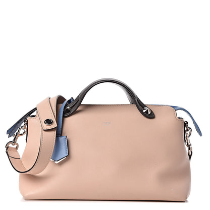Fendi Vitello Dolce 4 Color Medium By The Way Boston Bag Rosa Plaster Multicolor 1 of 10