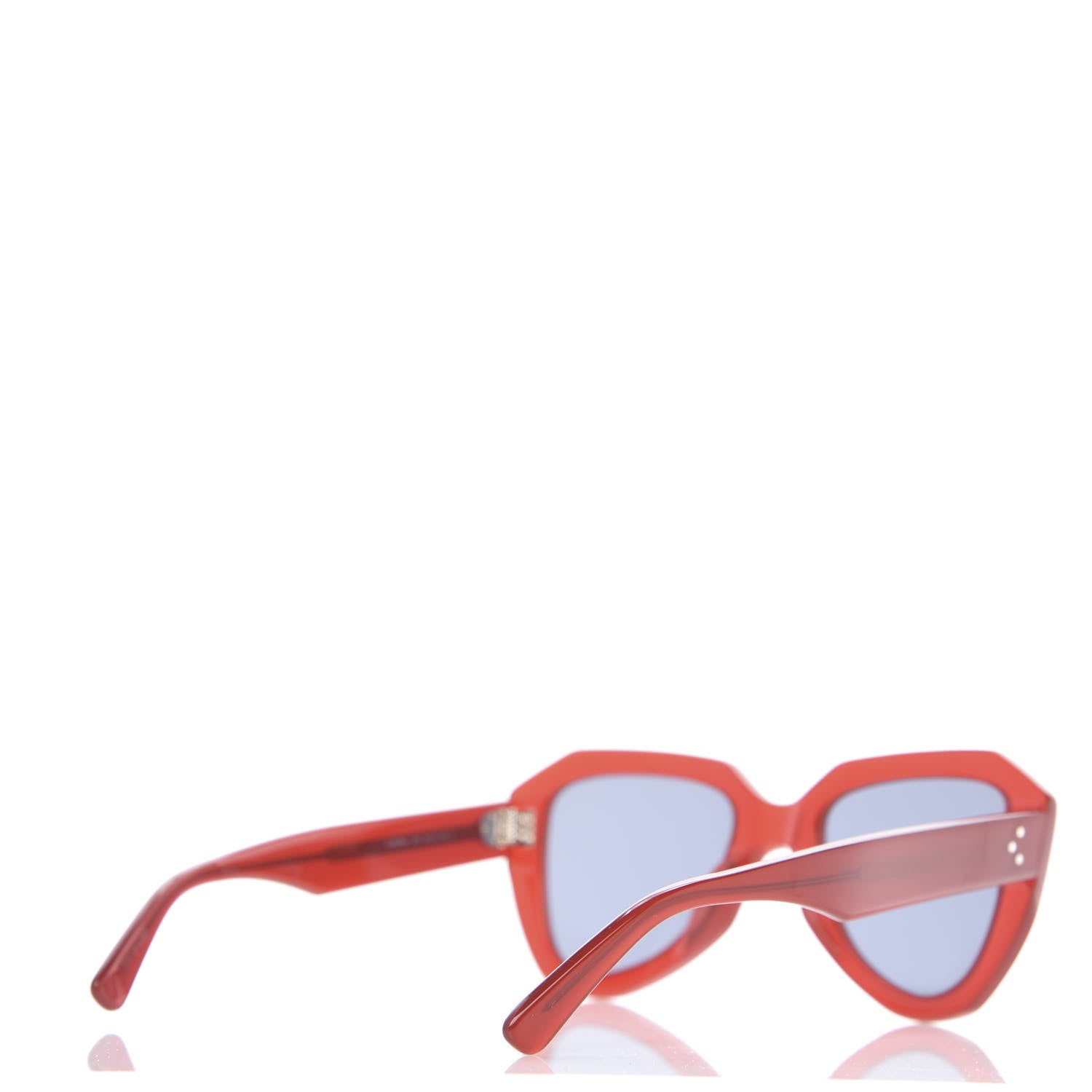 Celine Acetate Sunglasses CL40046U Milky Red 4 of 7