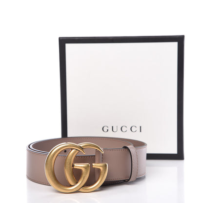 Gucci Calfskin Double G 40mm Belt 75 30 Porcelain Rose 7 of 7