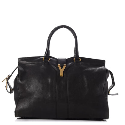 Saint Laurent Sheepskin Large Cabas ChYc Black 1 of 15