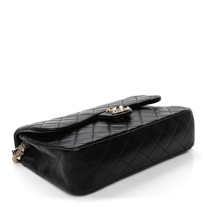 Chanel Lambskin Medium Westminster Pearl Flap Black 4 of 6