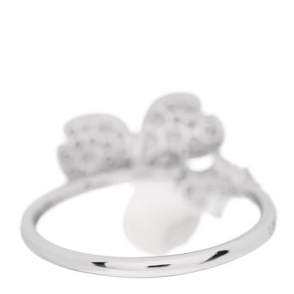 Tiffany Platinum Diamond Paper Flowers Mixed Cluster Ring 54 7 4 of 5