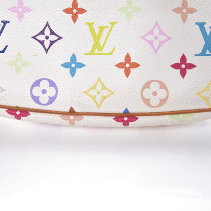 Louis Vuitton Monogram Multicolor Pochette Accessories White 9 of 12
