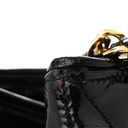 Chanel Patent Quilted Tote Black 15 of 15