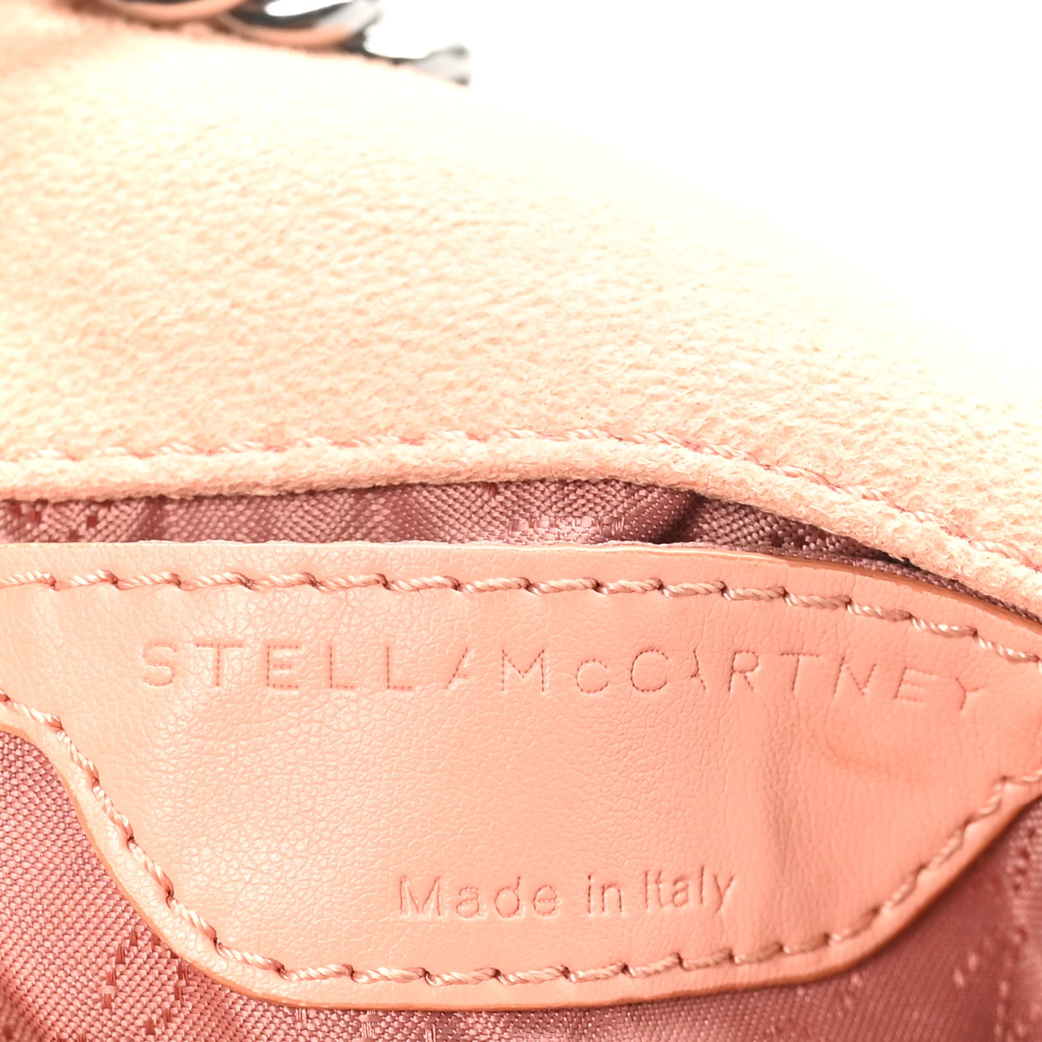 Stella McCartney Shaggy Deer Mini Falabella Fold Over Tote Honey 6 of 9