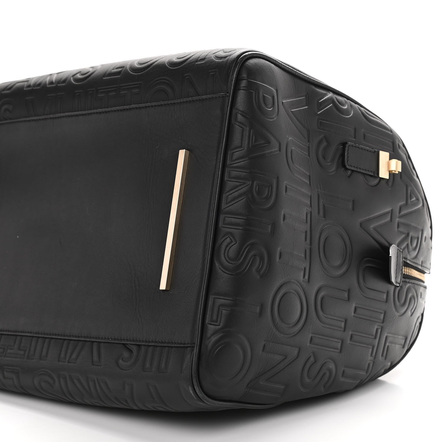 Louis Vuitton Calfskin Embossed Speedy Cube 30 Black 9 of 10