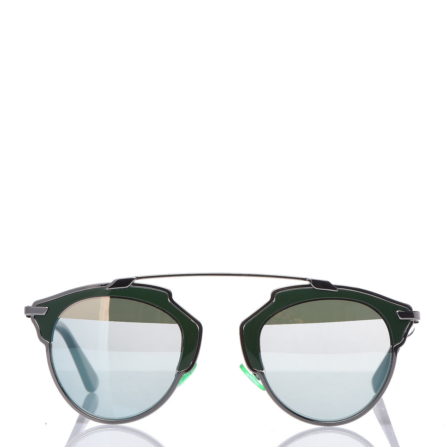 Christian Dior Mirrored So Real Sunglasses Dark Green 3 of 8